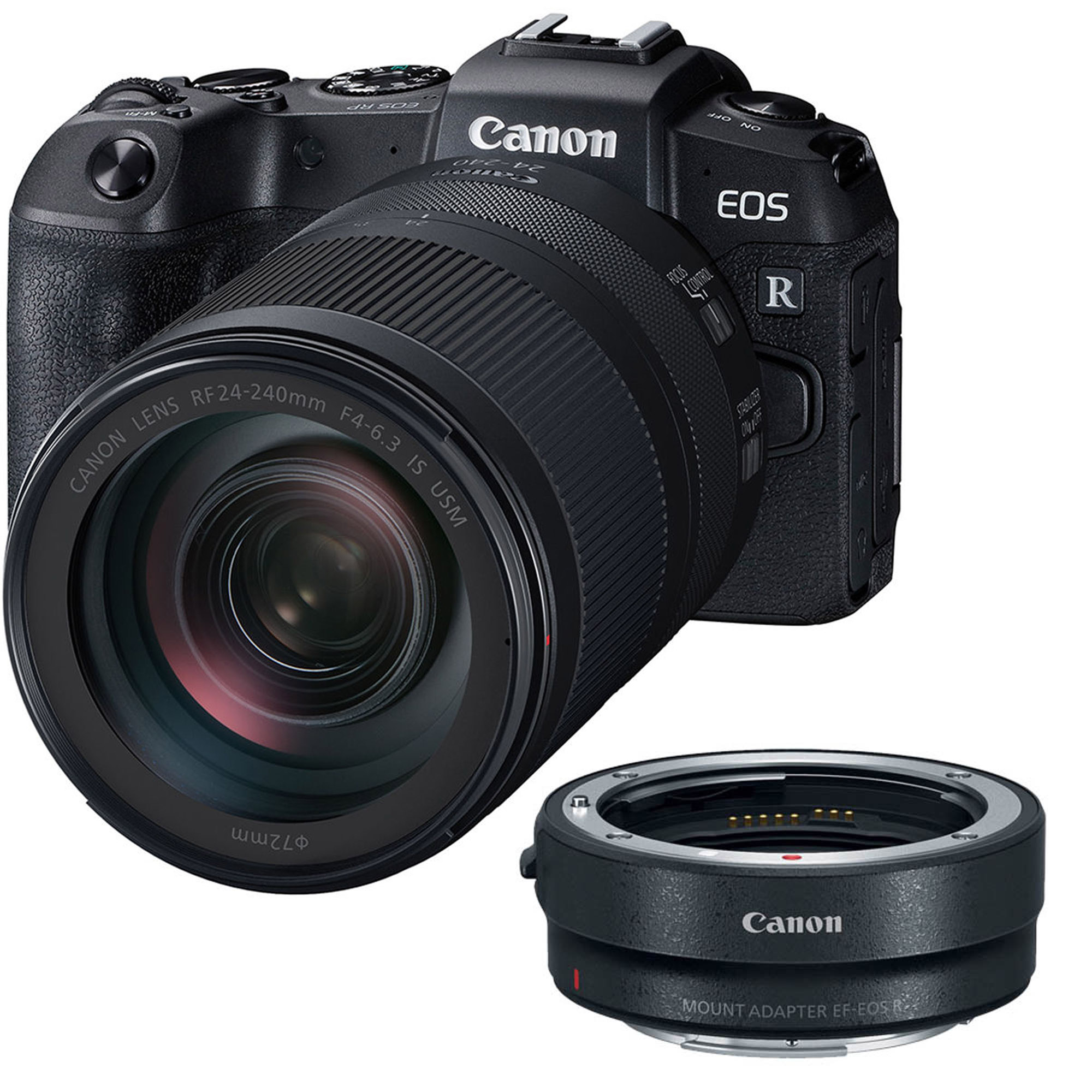 Canon EOS RP 24-240 + EF-EOS R mount adapter